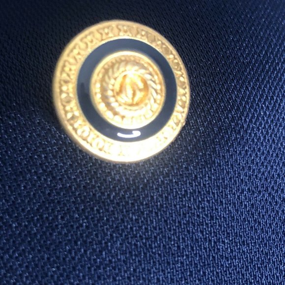 Fattaneh Bahari VTG Blazer Plus Size 18 Navy - Picture 5 of 9